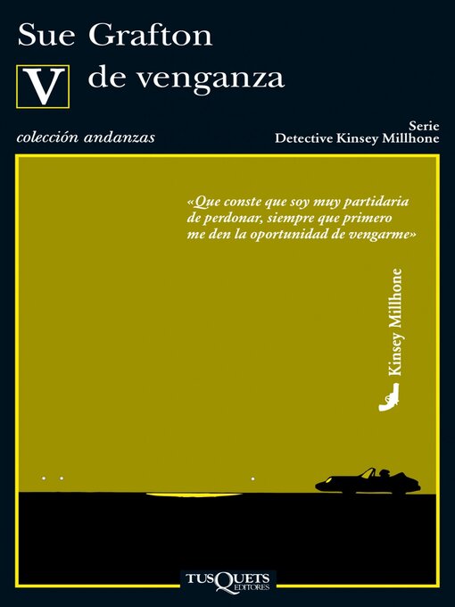 Title details for V de venganza by Sue Grafton - Available